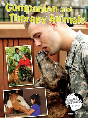 cover image of Companion and Therapy Animals